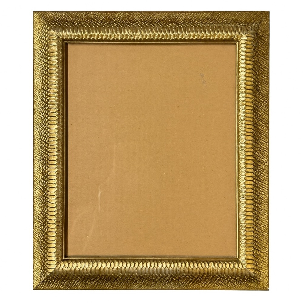 Parisian Homes Large Ornate Gold Snakeskin Frame